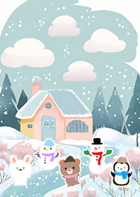 Kawaii scandinavian style(Winter-1026)