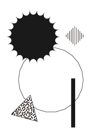 Geometric Pattern - White