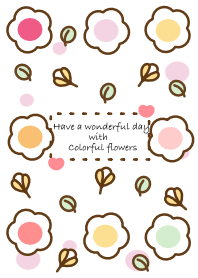Cute pastel flowers 6