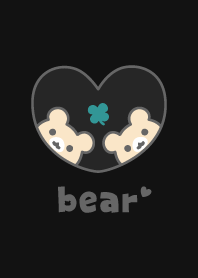 熊 四葉 [黑色]