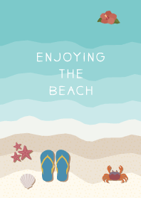 Enjoying the beach !
