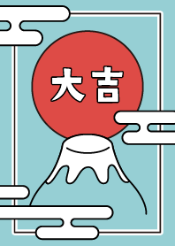 Lucky Mount Fuji / POP / Light Blue ver.