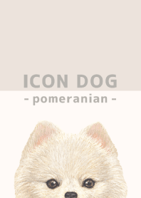 ICON DOG - pomeranian - BEIGE/03