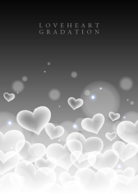 LOVE HEART GRADATION-Black 14