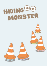 Hiding Monster/white1