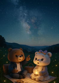 Milky Way Picnic Night Magic