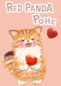 小熊猫 Pohe 貓裝2 愛心