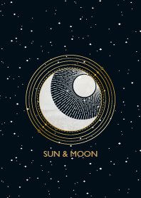 銀色光輝太陽和月亮天體圖標