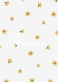 petite flower y - white smoke