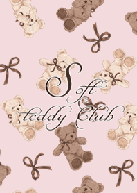 soft teddy club (pink)