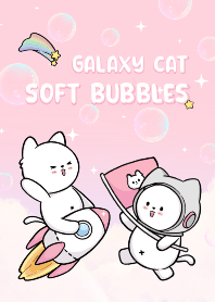 Galaxy Cat Soft Bubble