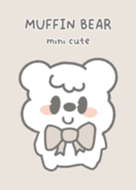 muffin bear mini cute