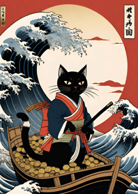 Lautan Kucing Ukiyo-e 50