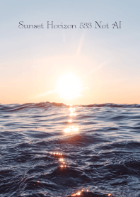 Sunset Horizon 533 Not AI