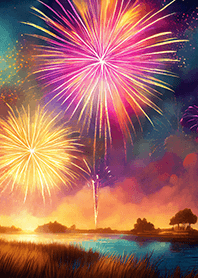 Beautiful Fireworks Theme#545