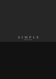 SIMPLE ICON 26 -MATTE BLACK-