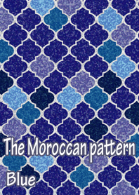 The Moroccan pattern(Blue)