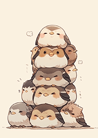 2023 LET'S DRAW 療癒您的心❤軟綿綿麻雀