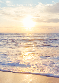 Sunset Horizon Photo #83 Not AI