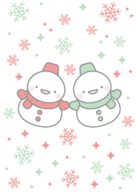 Red and Green: Snowman Combo Theme