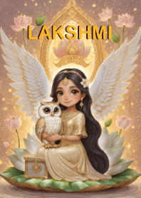 Lakshmi-rich, wealthy, fulfilled