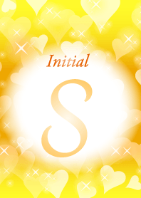 S-Initial-heart-Orange