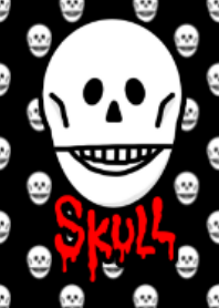 SKULL / Black back