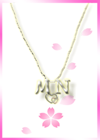 イニシャル M&N （さくら）SAKURA