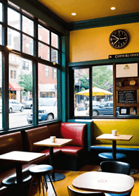 居心地の良いカフェ 75e874