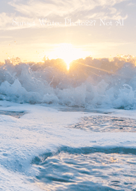Sunset Water Photo227 Not AI