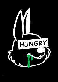 HUNGRY RABBIT -BLACK- THEME 67