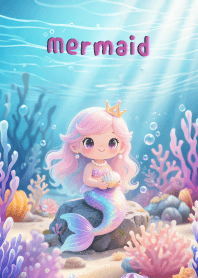 I Love Cute The Little Mermaid