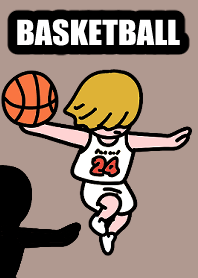 Basketball dunk 001 whitebeige