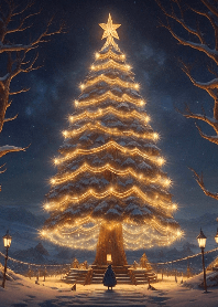 Enormous Christmas tree