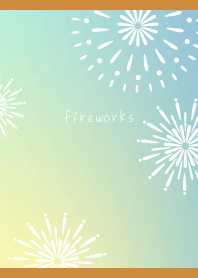 Fireworks Day on brown