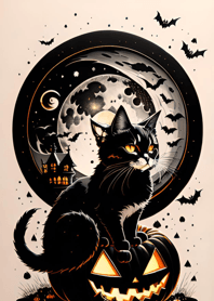 cat halloween E26321