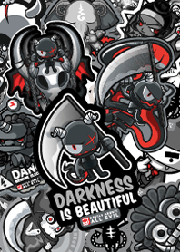 DADA Sticker Boom 03 [Black Gray]
