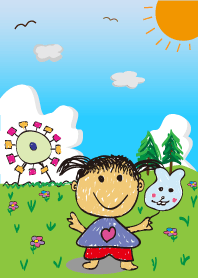 Child style - cute children's painting 2