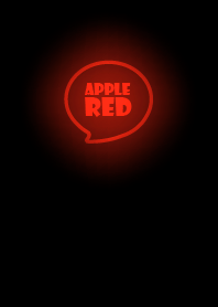 Love Apple Red Neon Theme