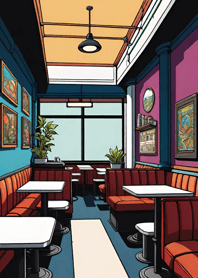 Cozy Coffee shop 63918b