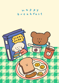 Fluffy Crew: Happy Breakfast :)