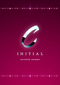 Initial "C"_DarkRed