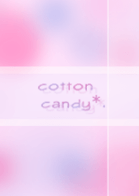 cotton candy colors.