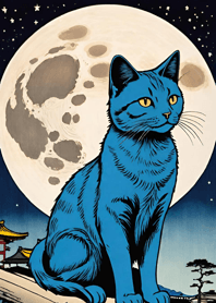 Cat under the Moon c1aEf0
