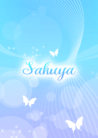Sakuya skyblue butterfly theme