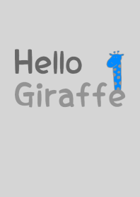 Hello Giraffe gray 9