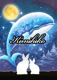 Kimihiko Beautiful rabbit & whale
