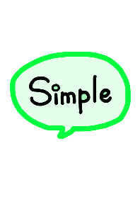simple《黄緑》