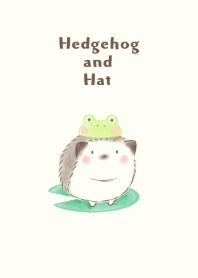 Hedgehog and Hat -frog-