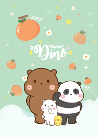 3Bear&Duck Orange Farm Lover Kawaii